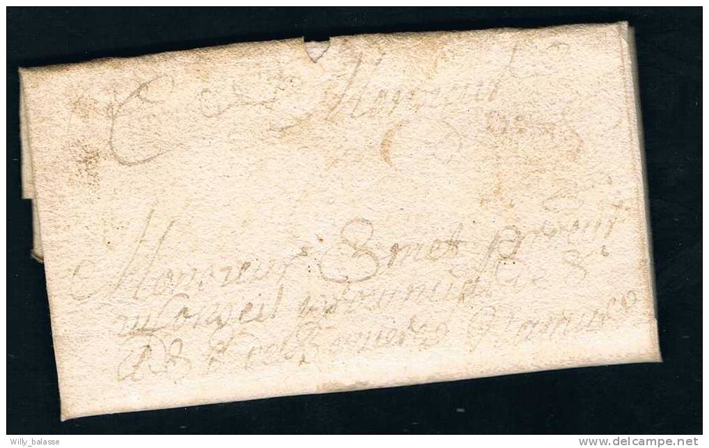 Belgique Précurseur 1713 Lettre Datée De Floreffe Par Porteur Pour NAMUR. - 1621-1713 (Pays-Bas Espagnols)