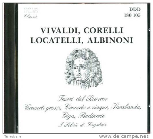 X PILZ DDD VIVALDI CORELLI LOCATELLI ALBINONI - Classica