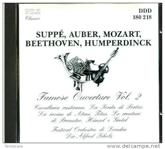 X PILZ DDD SUPPE' AUBER MOZART BEETHOVEN HUMPERDINCK - Klassik