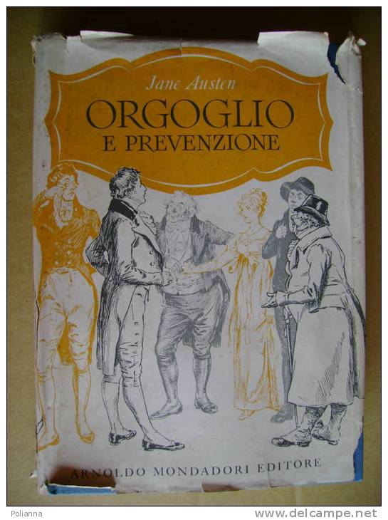 PM/4 Austen ORGOGLIO E PREVENZIONE Mondadori 1957 Ill. Brock - Histoire