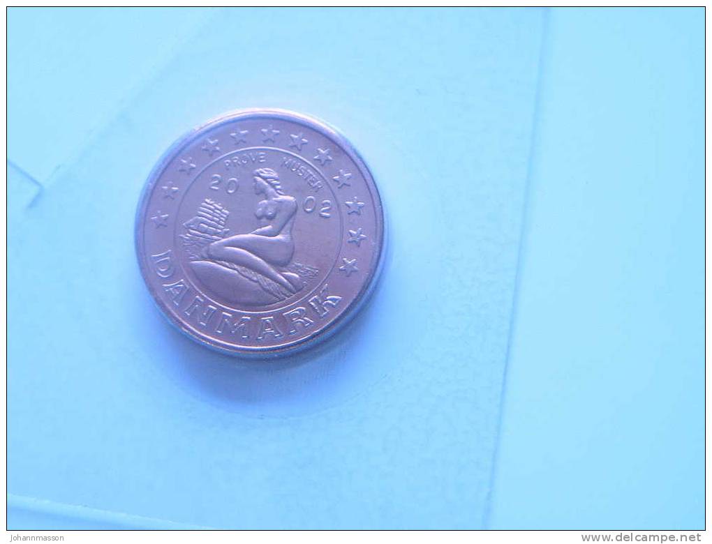 1   Centime D Euro   Danmark 2002 Essai - Essais Privés / Non-officiels