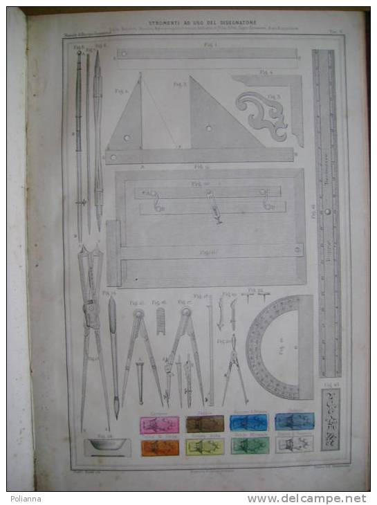 PM/13 Boidi-Trotti MANUALE DI DISEGNO LINEARE GEOMETRICO 1898 - Arts, Architecture