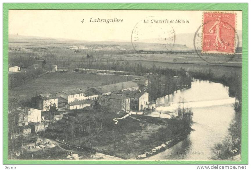 81 LABRUGUIERE - La Chaussée Et Moulin - Labruguière