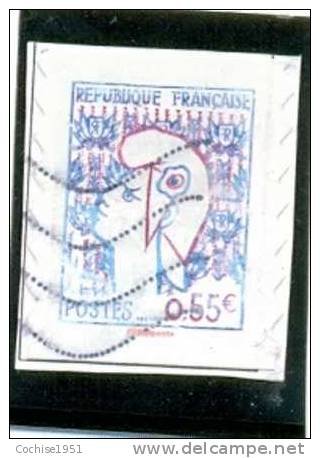 FRANCE Y & T N° 4289 ( O ) Marianne De Cocteau - Autoadhésif - Gebruikt