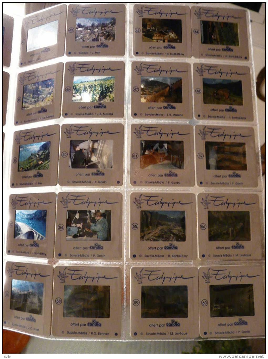 Série De 60 Diapositives Jeux Olympiques Albertville 92 - Other & Unclassified