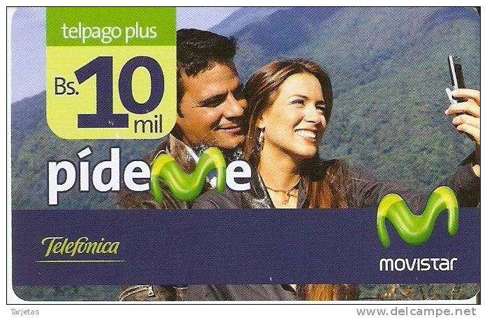 TARJETA DE VENEZUELA DE MOVISTAR DE 10MIL BS - Venezuela