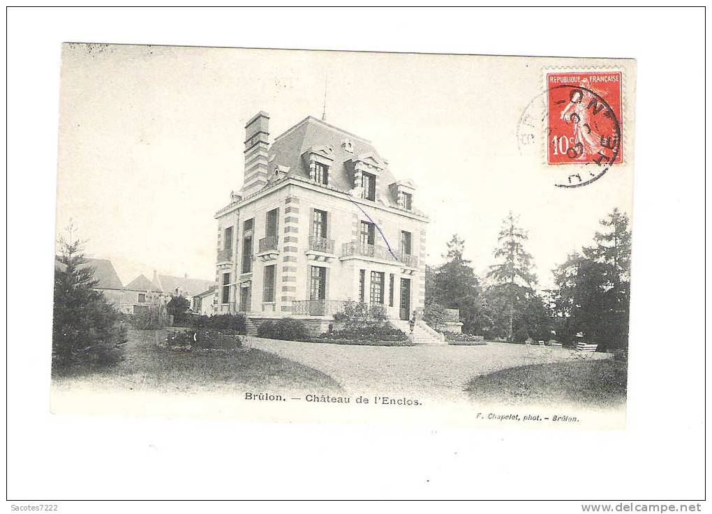 BRULON - Château De L'Enclos - - Brulon