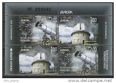 2009 Bosnien- Herz. Serb. Rep. / Republik Srpske Booklet Set  **MNH Teté Beche - 2009