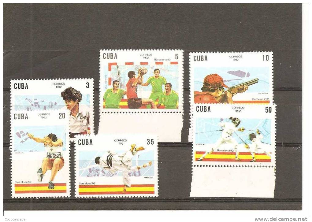 Cuba - Scott  3382-87 (MNH/**). - Ongebruikt