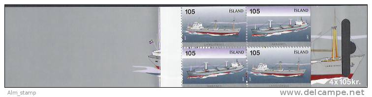 2007 Island Mi. MH 25 + MH 26 **MNH Schiffe - Booklets