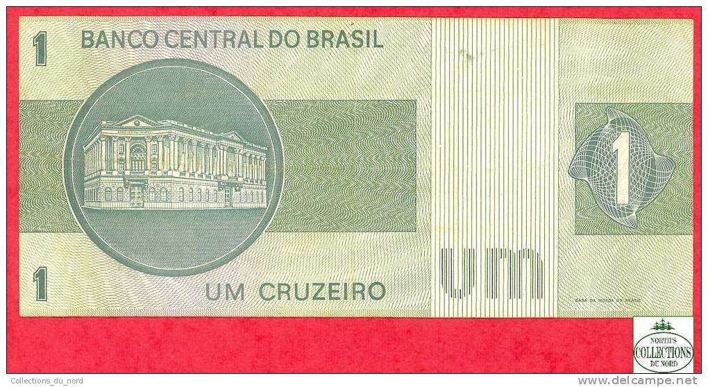 1 Cruzeiro Brasil Paper Money / Billet Brésil - Brésil