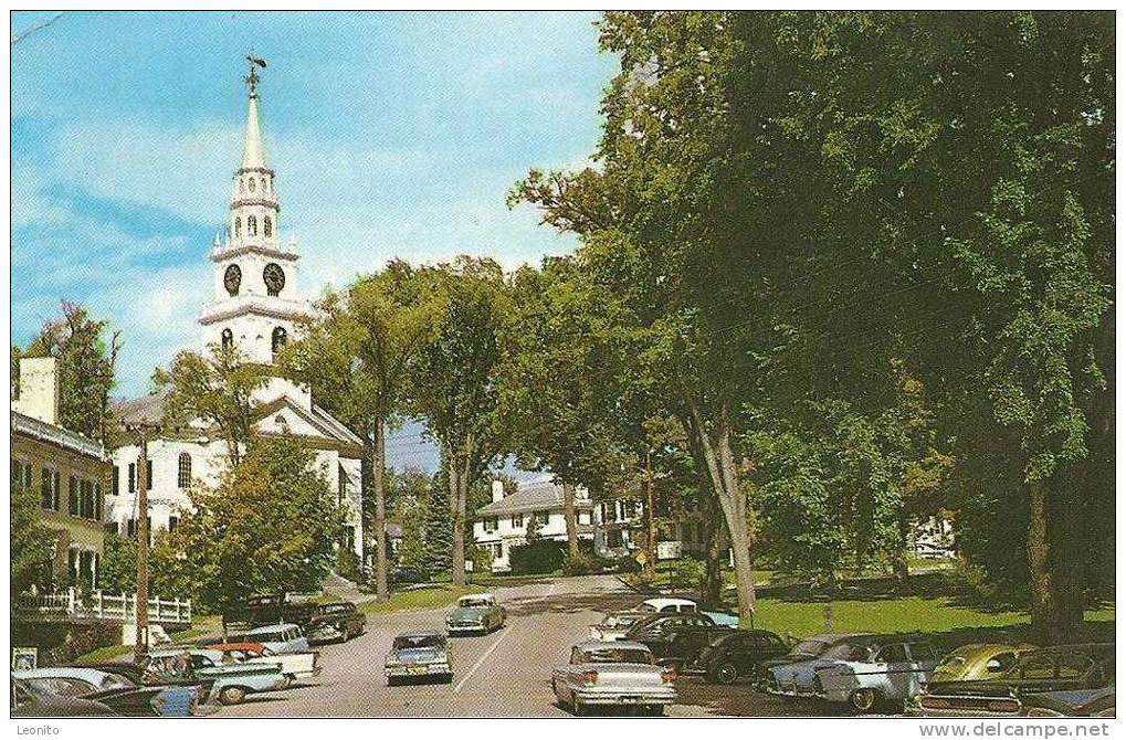 Part Of Middlebury´s Main Street Middlebury Vermont 1963 - Other & Unclassified