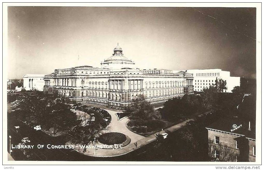 Library Of Congress Washington D.C. 1949 - Washington DC