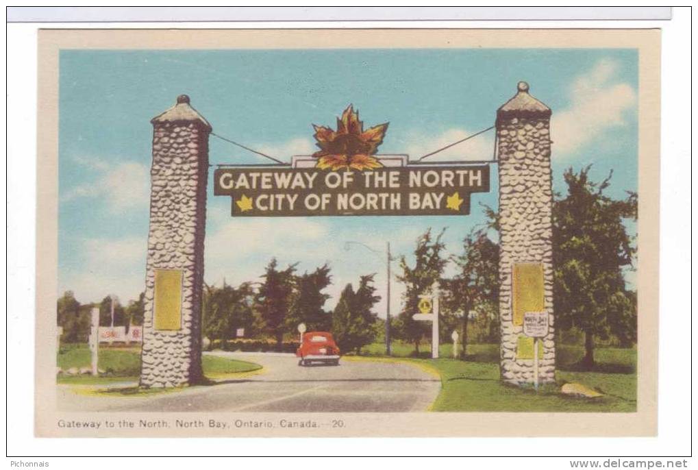 NORTH BAY    Ontario Canada  Gateway To The North   Gate - North Bay