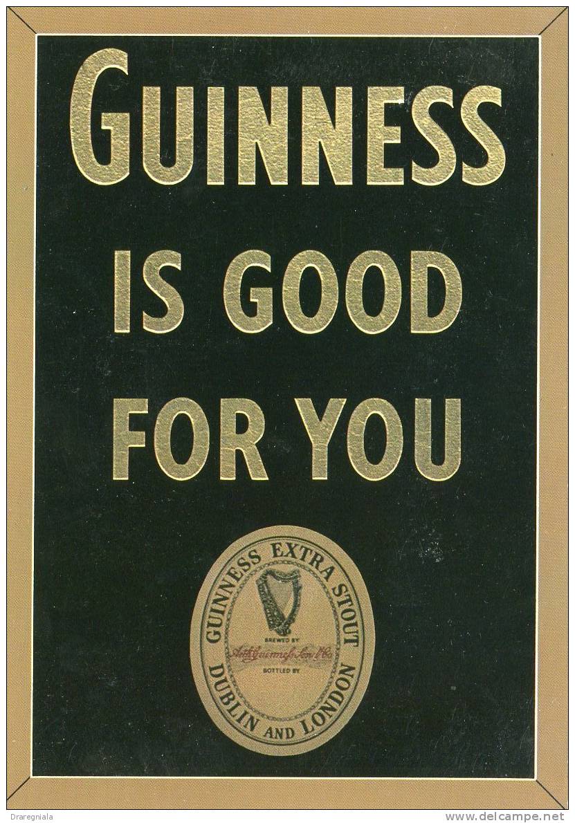 Guinness Is Good For You - Publicité Bière Irlandaise - Publicidad