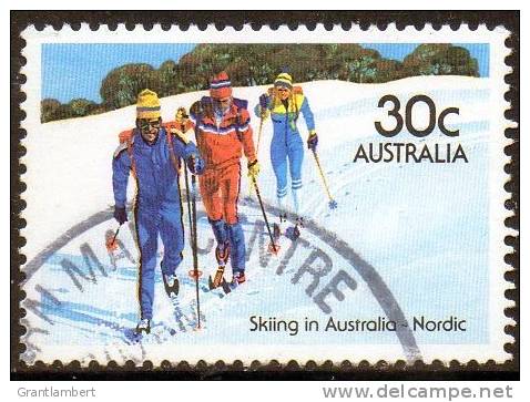 Australia 1984 Skiing  30c Nordic Used - Used Stamps
