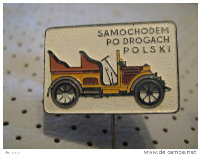 OLDTIMER Car Pin - Other & Unclassified