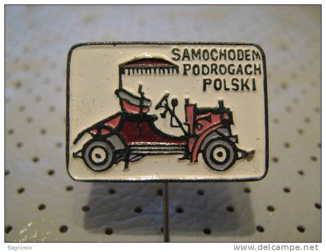 OLDTIMER Car Pin - Other & Unclassified