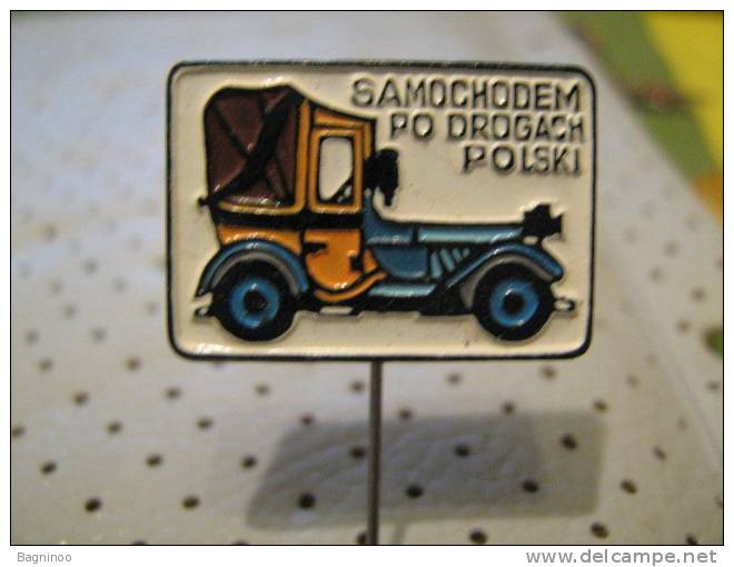 OLDTIMER Car Pin - Other & Unclassified