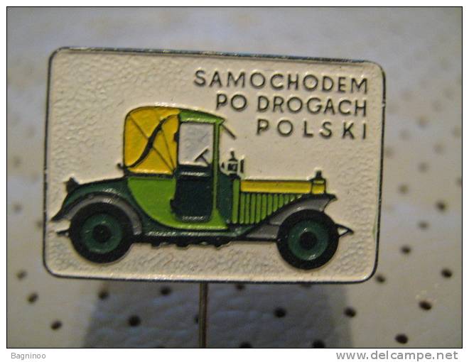 OLDTIMER Car Pin - Other & Unclassified