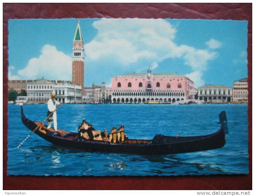 Venezia - Panorama E Gondola - Venezia