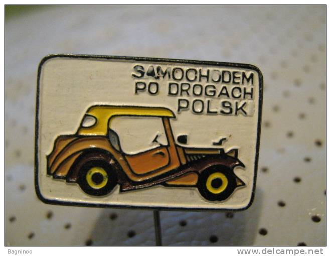 OLDTIMER Car Pin - Other & Unclassified