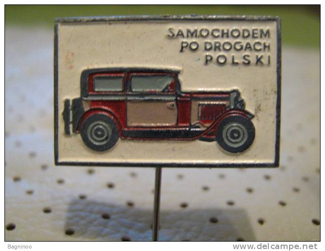 OLDTIMER Car Pin - Other & Unclassified