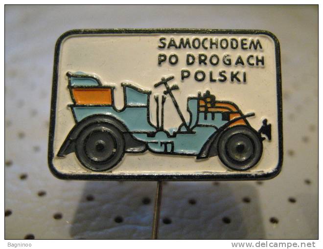 OLDTIMER Car Pin - Other & Unclassified