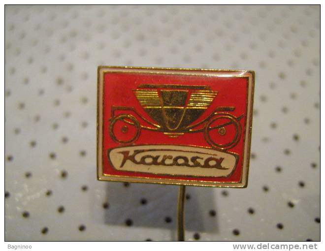 OLDTIMER Car Pin KAROSA - Other & Unclassified