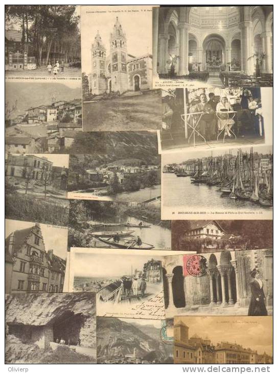 1000 C.P.A. De France - Pas De Grandes Villes -  Toutes Petits Formats - à Voir Dans Ma Boutique - 500 Postcards Min.