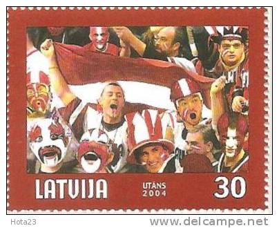 Latvia - ICE HOCKEY- Sport  Fans 2004 - MNH - Latvia