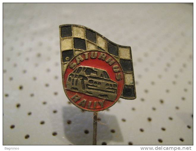 SATURNUS Rallye Car  Pin - Rallye