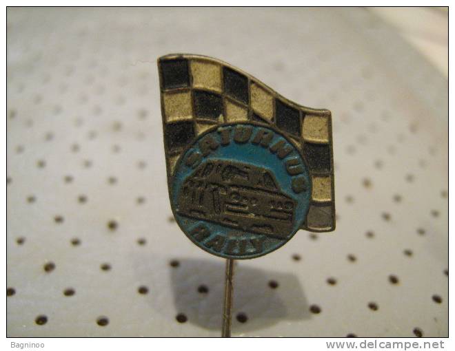 SATURNUS Rallye Car  Pin - Rallye