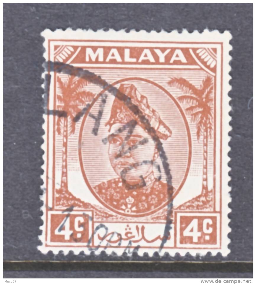 Selangor 83  (o)   1949  Issue  Wmk 4 Script CA - Selangor