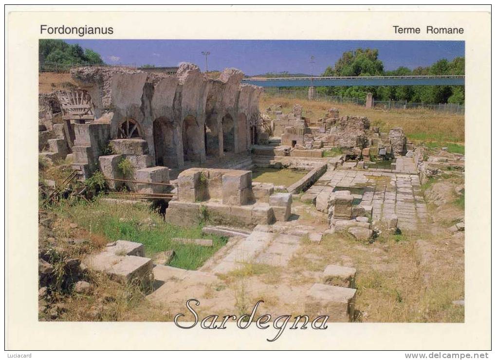 FORDONGIANUS -ORISTANO -TERME ROMANE - Oristano