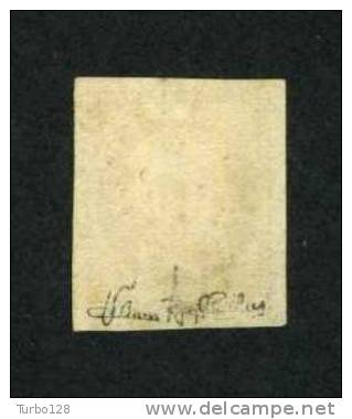N° 9 - 10c Bistre-jaune Oblit. 4 Grandes Marges. SUPERBE PIECE  Signée. Cote 700 Euros + - 1852 Louis-Napoléon