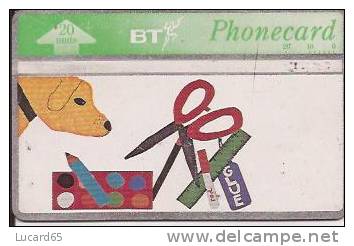 SCHEDE TELEFONICHE - PHONECARD - BRITISH TELECOM - 20 UNITS - 35 YEARS OF BLUE PETER - BT Emissions Commémoratives