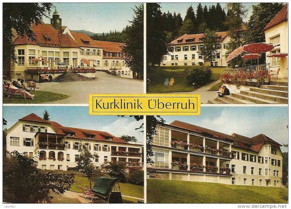 Kurklinik Ueberruh Isny-Ueberruh Im Allgäu Stempel ! 1972 - Isny