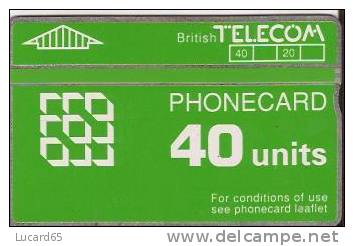 SCHEDE TELEFONICHE - PHONECARD - BRITISH TELECOM - 40 UNITS - - BT Emissions Définitives