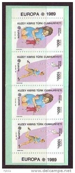 1989 NORTH CYPRUS EUROPA CEPT BOOKLET MNH ** - 1989