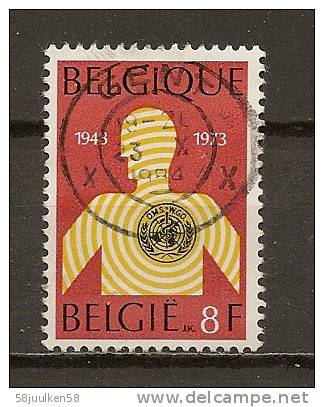 -Belgie GESTEMPELD  OPC.  NR°   1667   Catw.   0.40    Euro - Oblitérés