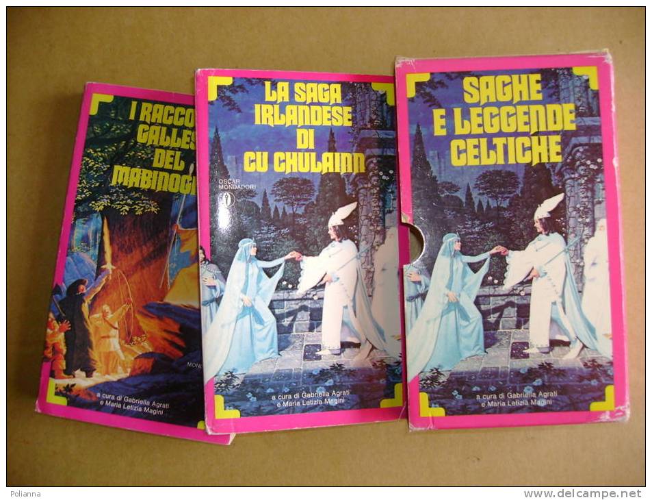 PN/20 SAGHE E LEGGENDE CELTICHE Oscar Mondadori 1994 2 Vol. - Science Fiction Et Fantaisie