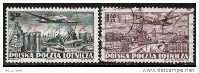 POLAND  Scott #  C 28-31  VF USED - Usados