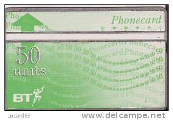 SCHEDE TELEFONICHE - PHONECARD - BRITISH TELECOM - 50 UNITS - - BT Emissioni Definitive