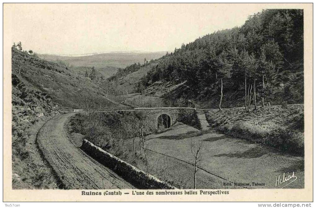 RUINES - CANTAL - CPA. - Autres & Non Classés