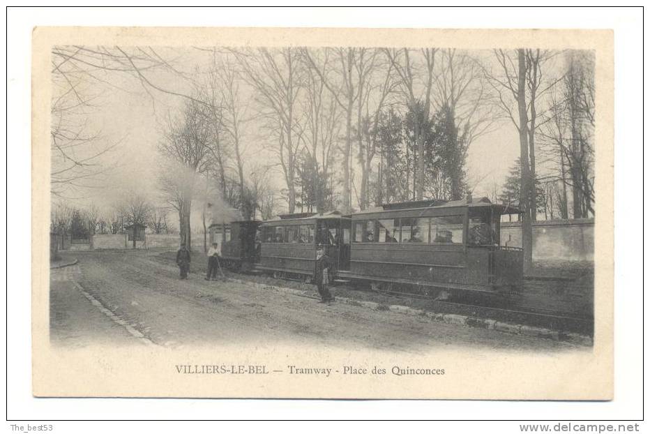 Villiers Le Bel    -  Tramway Place Des Quinconces - Villiers Le Bel