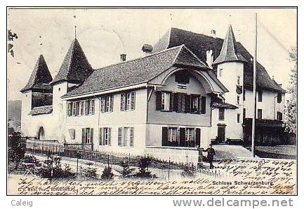 Schwarzenburg - Castle 13.05.1905 Fine - Schwarzenburg