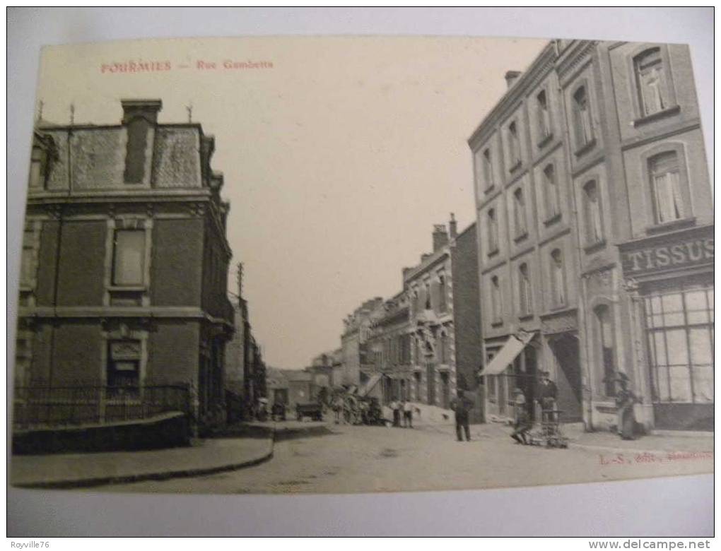 Fourmies, Rue Gambetta . Bon état. - Fourmies