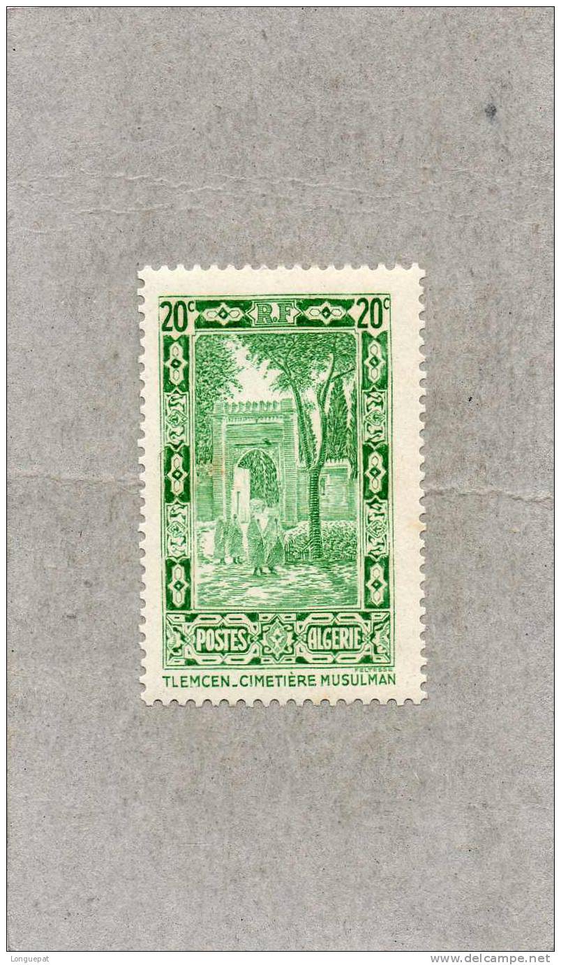 ALGERIE : Site Et Paysage : Cimetière Musulman à Tlemcem - Unused Stamps