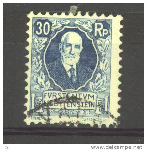 Liechtenstein  :  Yv  74  (o) - Used Stamps